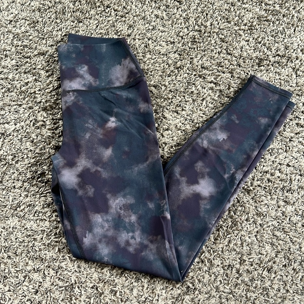 Alo Yoga High-Waist Solarized Tie-Dye Legging